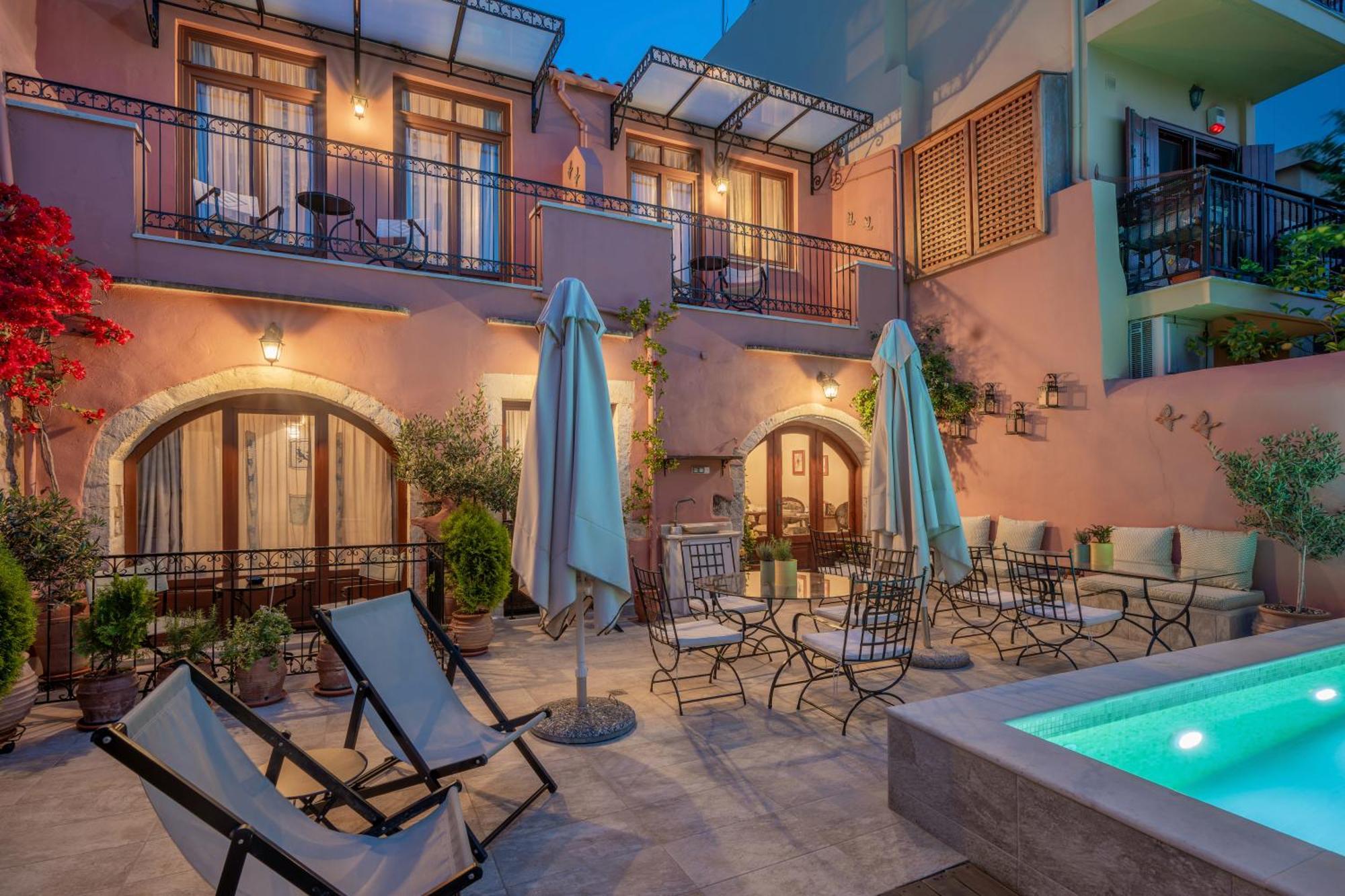 Phaedra Suites (Adults Only) Rethymno  Bagian luar foto